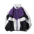 OEM Service Full Zip up Patchwork Colorblock Unisex 90's Track Jacket