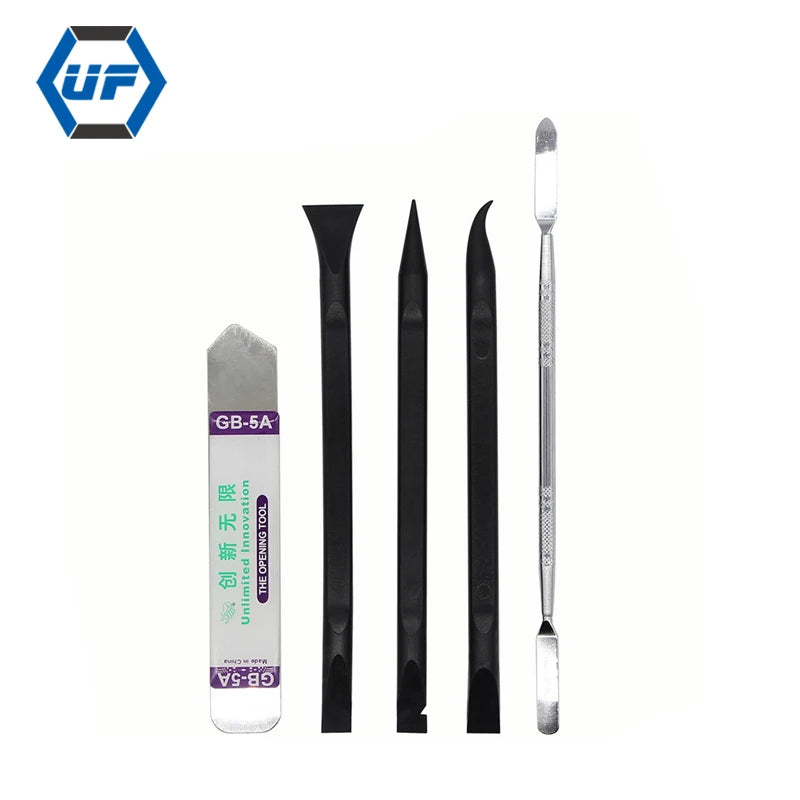 Hand Tools for Laptop Repair 5-in-1 Opening Pry/Spudger Set Computer Repair Tool Kit with Plastic Bag OEM