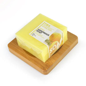 Oem Turmeric Soap Lemon Essential Oil Soap bar Organic with Olive Oil Plant Extract Cleansing Skin Whitening Soap for Black Skin