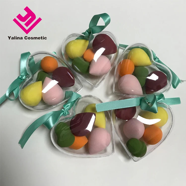 Yalina Cosmetic Mini Sponge Tools Latex Free Hydrophilic Mini Blenders Sponge for Topical Use