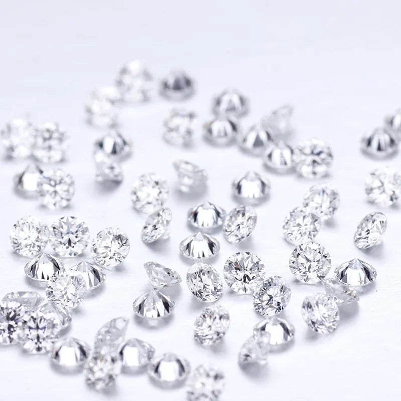 Lad Diamond DEF VS Round Cut 0.05ct 2.3mm Melee  HPHT Lab Grown Diamonds