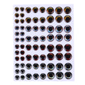 6mm 8mm 10mm Soft Jigging Lead Fishing Lure with 3D Fish Eyes PVC/Plastic Fishing Gear Accessories
