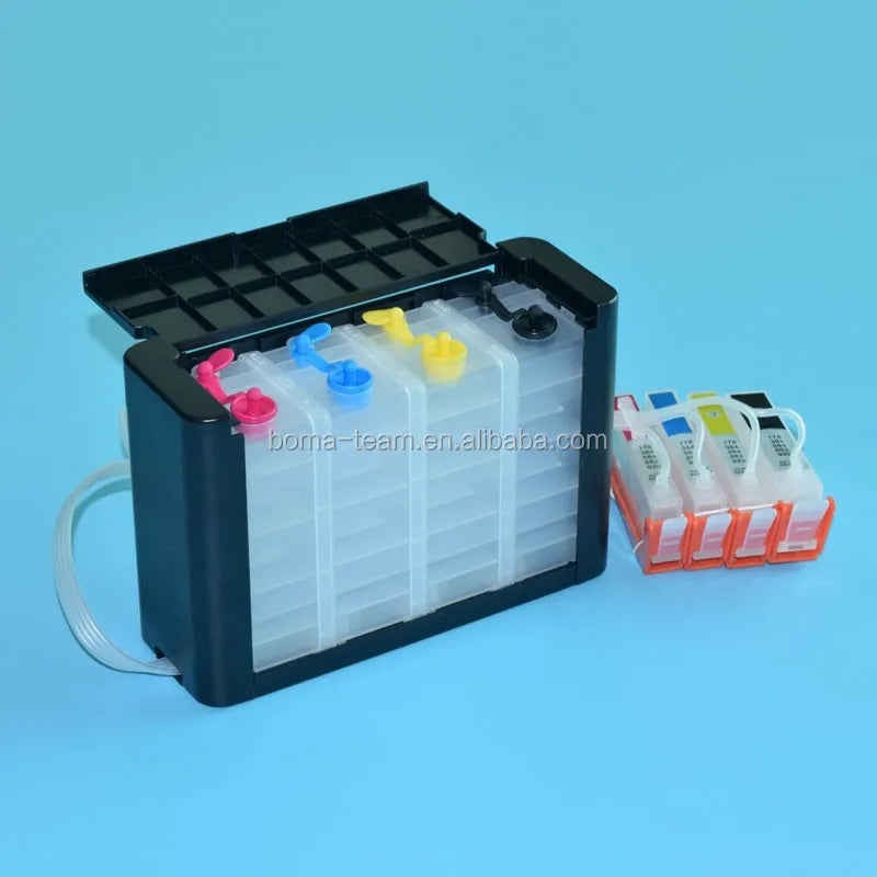 Ciss Continuous Ink Supply System for HP Photosmart 5510 5511 5512 5514 5515 5520 5522 5524 6510 6512 6515 7510 7515 Printers