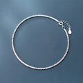 Elegant Silver Chain Summer Toe Women Anklets Jewelry