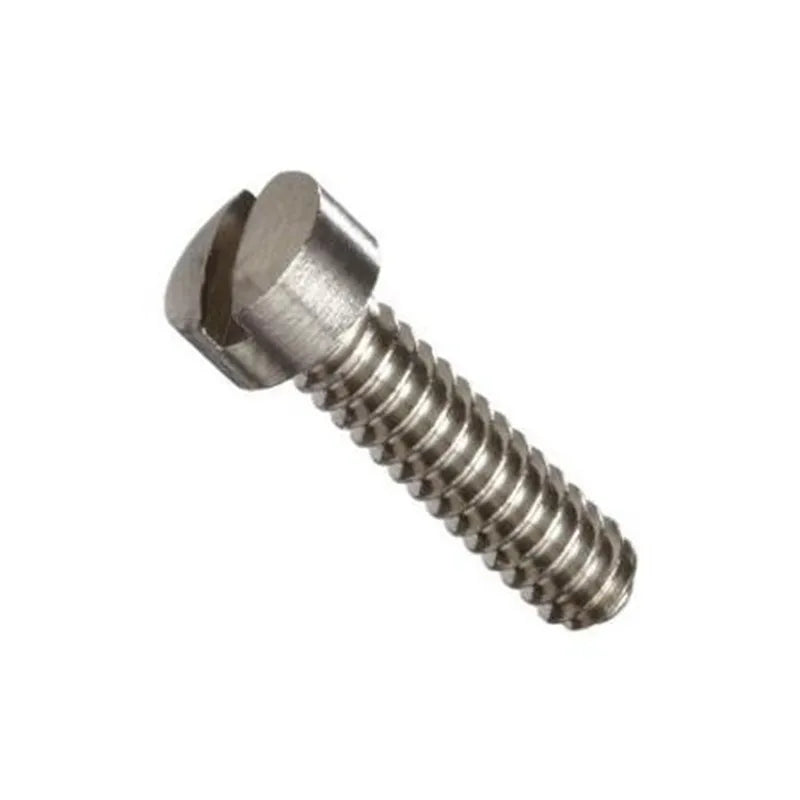 DIN 84 Metric M3 M4 M5 M6 Stainless Steel/Aluminium Black Oxide Slotted Cheese Head Machine Screw