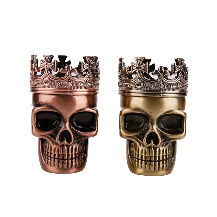 Erliao Novel Design 47mm Metal Zinc Alloy Tobacco Grinder Free Type Herb Grinder with Mirror Technics Wholesale Hot Selling