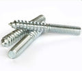Metric M5 M6 M8 M10 Steel Zinc Plated Double Threaded Wood Dowel Screw DIN Standard HXL Brand ISO9001 Certified