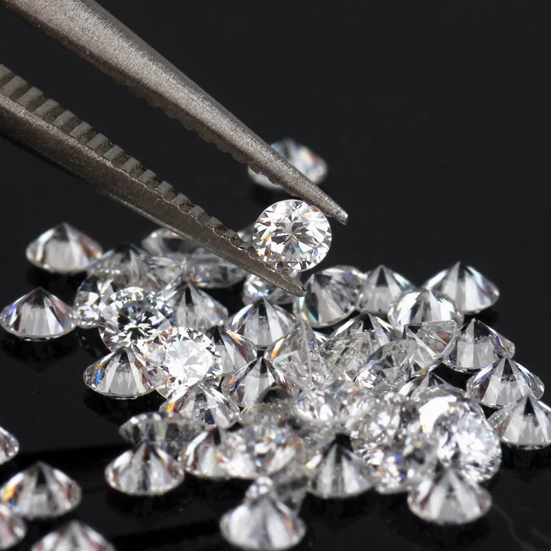 Starsgem 3mm-5.5mm Round Cut Lab Grown Diamonds Melee Size Loose HPHT Excellent Color HPHT Diamond MegaBDM