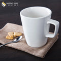 Factory Wholesales White Porcelain 15OZ Coffee Mug With Logo