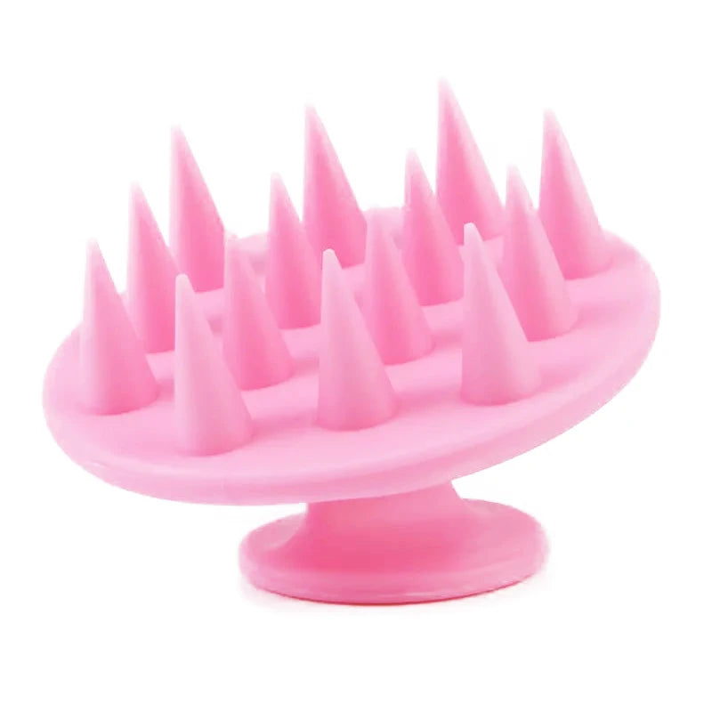 Customized Color Manumotive Silicone Waterproof Comb Shampoo Bath Scalp Care Hair Massage Brush for Dry Damaged Hair