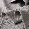 Plain 278*229CM 100% Linen Honey Comb Pure Linen Blankets