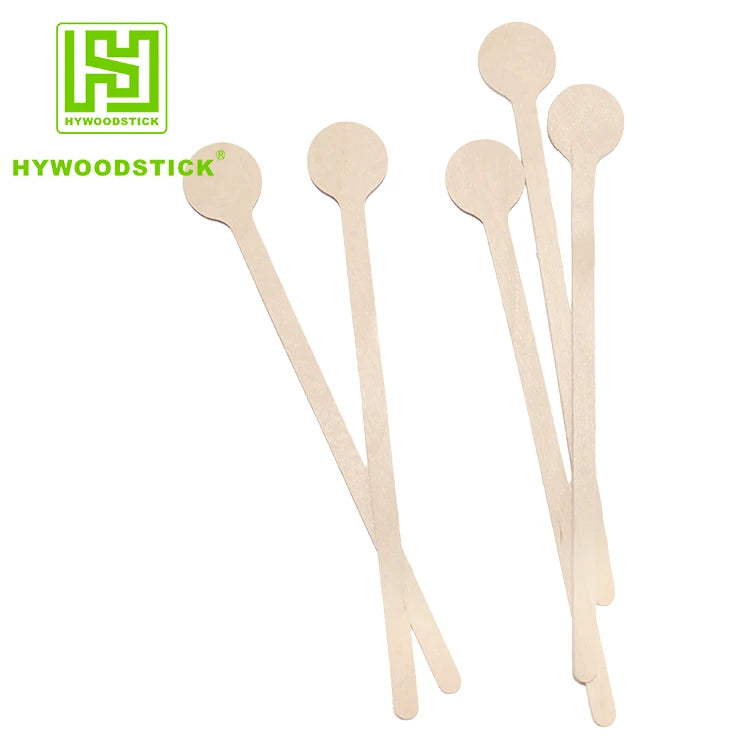 Top Sales Eco-Friendly Food Grade 100% Wood Tea Sticks