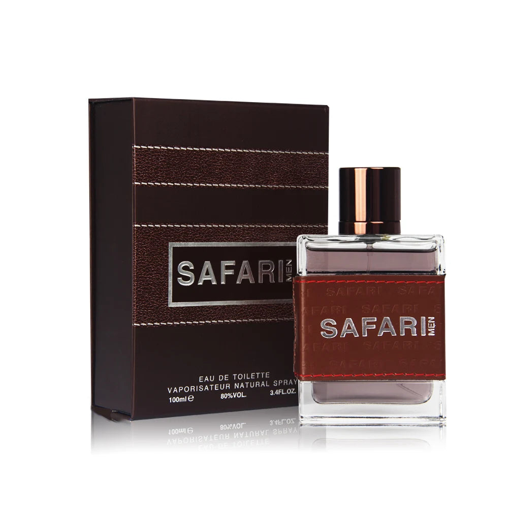 ZUOFUN Classic Design Glass Bottle Woody & Earthy Eau De Toilette Spray Perfume 100ml for Men