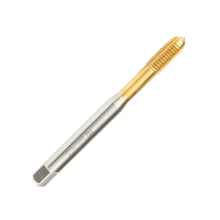 DIN371 DIN376 Titanium Straight Flute HSS Machine Taps for Tapping Tap Thread Tools