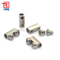 Manufacturers Direct Copper Wire Rope Fixed Clamp Clip Double Hole Lock Wire Adjustable Lamp Accessories