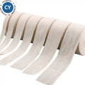 Factory Direct 1.5cm 5/8inch Natural Twill Herringbone Embroidered Eco-Friendly Webbing 3mm-50mm Cotton Ribbon 100% Cotton