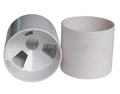 4'' White Plastic Golf Putting Hole Cup Yard Garden Training Backyard Practice Putting Cup