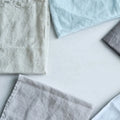 100% French Linen Disposable Square Handmade Napkin Premium Accessory Stone Washed Customized Color & Logo for Restaurants