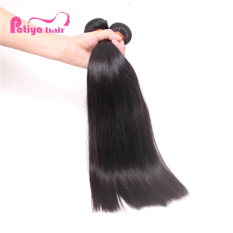 Online Shop China Minimum Order 1 Piece Straight Brazilian Hair Bundles Natural Color 1b Buy Cheap Virgin Brazilian Human Hair