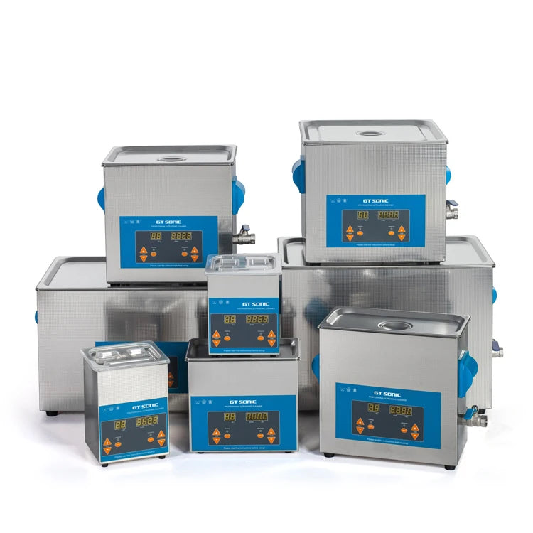GT SONIC VGT-2227QTD Electric New 27L 40KHz 500W Cold Water Cleaning 1-99min Timer Industrial Ultrasonic Cleaner