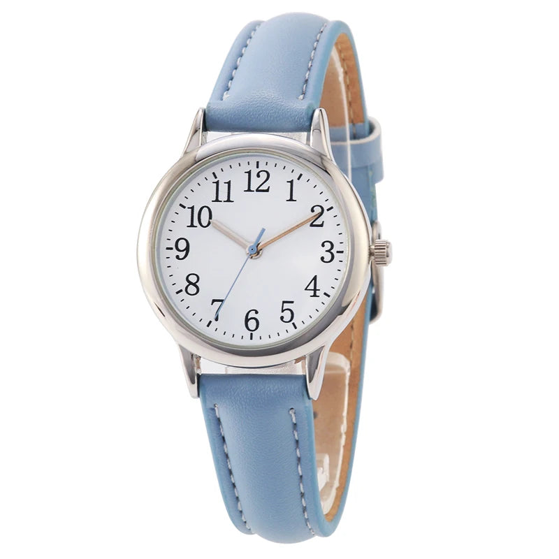Customizable Women's Quartz Wrist Watch Stainless Steel Back Alloy Case Glass Customizable Logo Engraving for Fashion Business