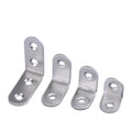Stainless Steel 90 Degree Angle L Shaped Bracket Furniture Wooden Door Joint Fastener for Bathroom & Home Office