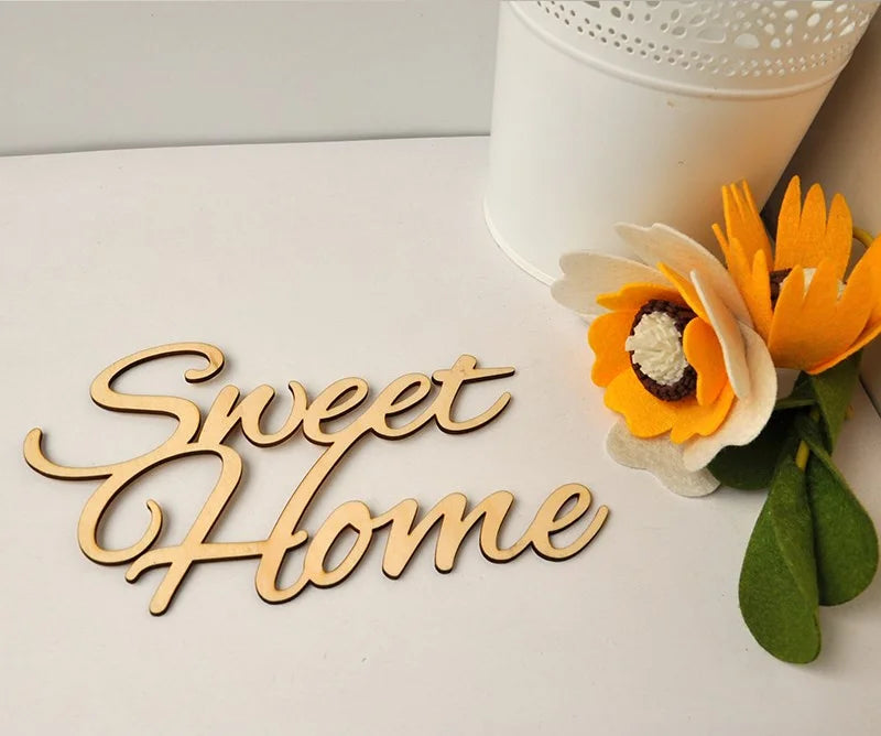 Wholesale Laser Cut Art Minds Small Decorative Wooden Alphabet Letters for Wall