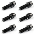 M5 M6 Metric Titanium Aluminum Hex Taper Head Gr5 Bolts Mountain Bike Cycling Headset Screws