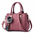 Vintage Pu Leather Large Popular Brand Women Luxury Crossbody Ladies Bags Handbag