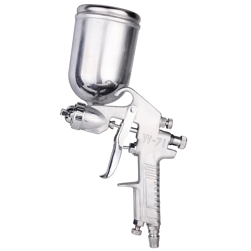 W-71 Gravity Air Spray Gun Furniture Auto Paint Sprayer Air Hopper 1.5mm High Atomization Pneumatic Spray Gun
