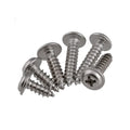 DIN968 Metric Black Oxide Cross Recessed Self Pan Head Tapping Screws with Collar