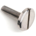 Customized Brass Stainless Steel Slotted Knurled Head 4-40 Thumb Screw