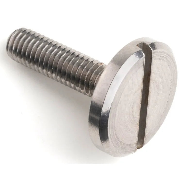 Customized Brass Stainless Steel Slotted Knurled Head 4-40 Thumb Screw