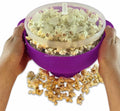 Amazing Home Silicone Microwave Air Popper Popcorn Maker Bowl Hot Bakeware Product