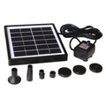 Solar Water Pump High Flow with Solar Panel Mini Automatic Water Pump Outdoor Battery Operated Garden Pool Decorative Fountain