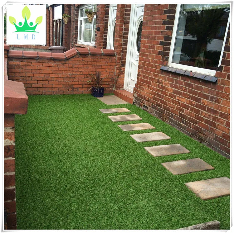 Deluxe Green Ivy Grass Shag Area Rug for Garden Use PE+PP Material Ultra Thick & Soft