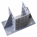 Welded Heavy Duty Metal Floor Mounting Base Fixed Feet Support Bracket for Heavy Machine Frame