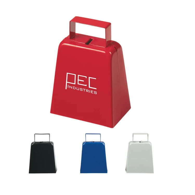 Custom Large Noise Maker Metal Cowbell for Sport Events