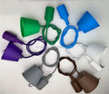 Colorful E26/E27 Screw Style Vintage Silicone Lamp Holder 250V VDE Standard Ceiling Energy Saving Lamp Accessories