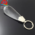 Factory Price Wholesales Custom Blank Metal Branded Leather Keychain for Promotion