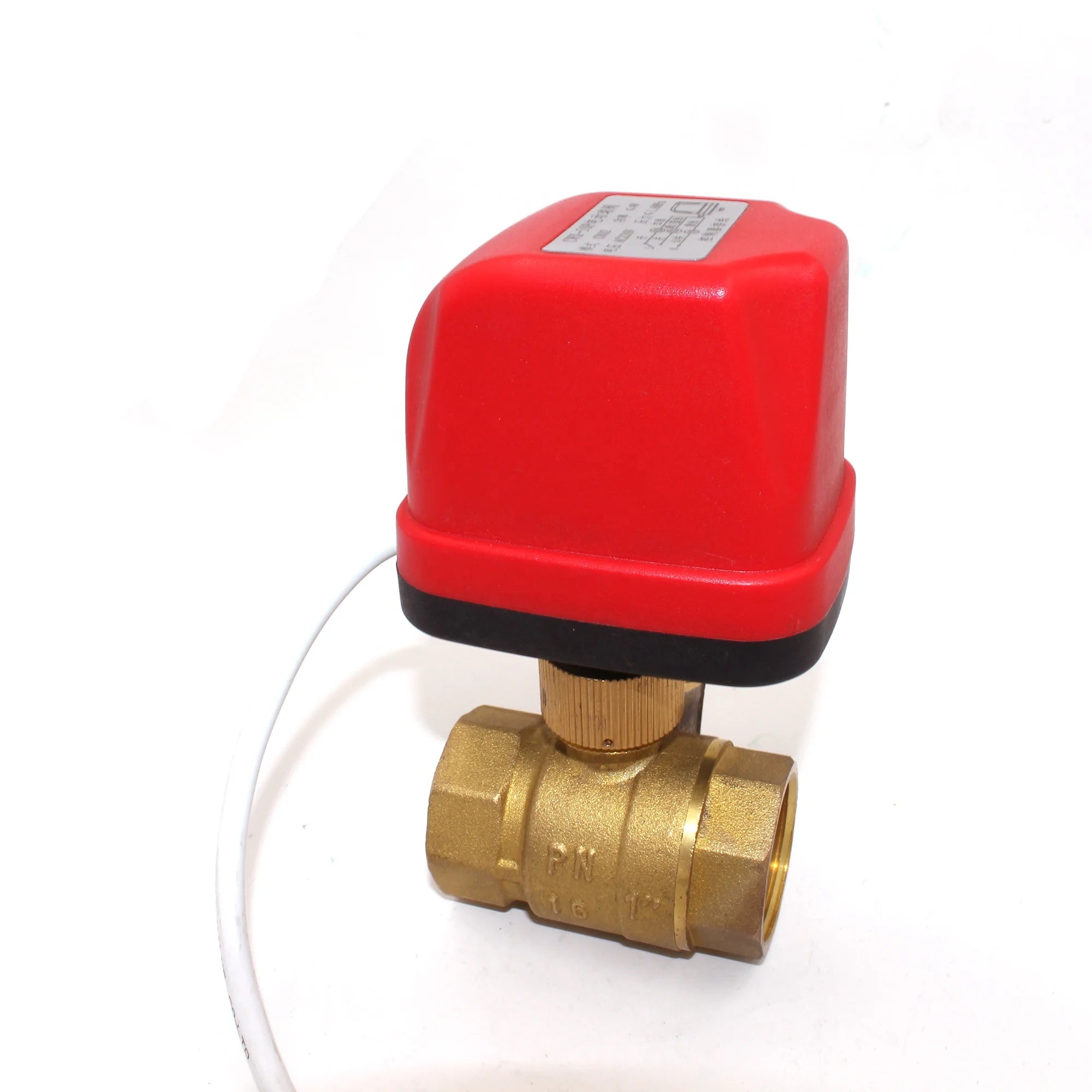 Fan Coil Two-way 220v Controller Valves Electric Valve Actuator Motorized Ball Valve