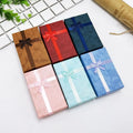Wholesale Cardboard Custom Made Colorful Handmade Jewelry Packaging Box Jewelry Packaging PaperJewelry Gift Box with Foam