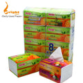 MAAZA White Ultra Soft Special Texture Travel Use Facial Tissue Paper 100 Sheets 14 Gsm