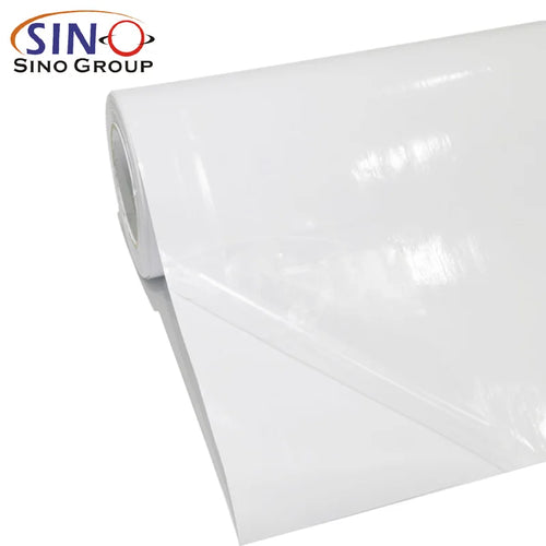 0.61x50M SINO Self-Adhesive Application Transfer Film PVC Grid Transparent Vinyl Release Paper Waterproof Weatherproof