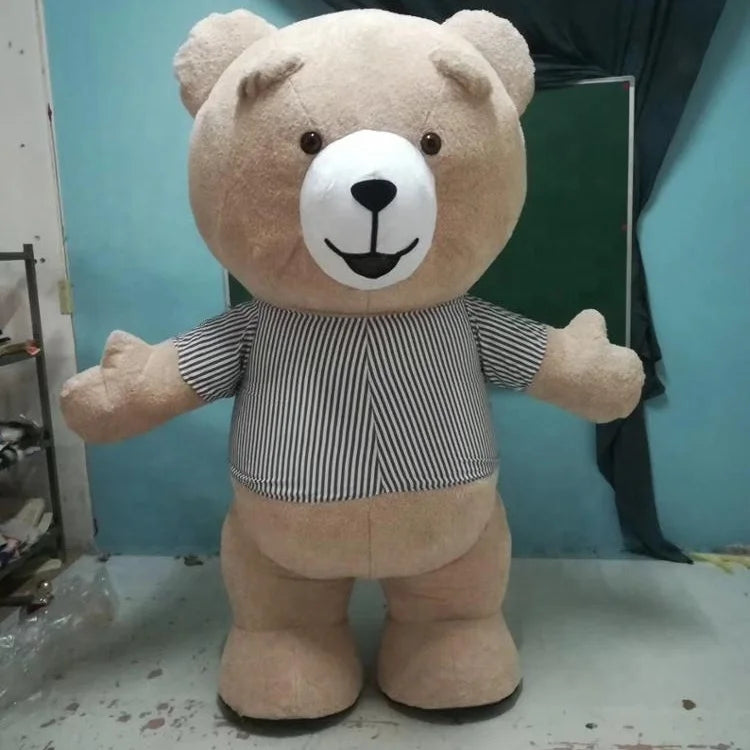 Best Selling High Quality Adult Mascot Costume New Version Inflatable Panda Teddy Bear Ciostume Inspired by the Cutest Creatures