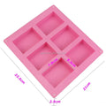 Soap Molding Kitsoap logo Removable Mold rectangle Silicone Soap Mold