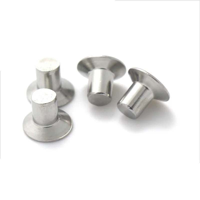 Countersunk Flat Head Aluminum Stainless Steel or Carbon Steel Solid Rivets for Sign or Nameplate Aviation Industry MegaBDM