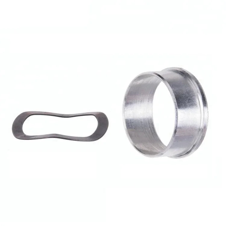ZTTO Aluminum Alloy Adapter Wave Washer 0.5mm Bottom brackets Accessories for Road Mountain Bike BB 24 22mm Chainset