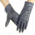 Sample Support Original Fashion Europe Genuine Sheepskin Leather Gloves for Women Sexy Stylish for Daily Cycling Party Winter