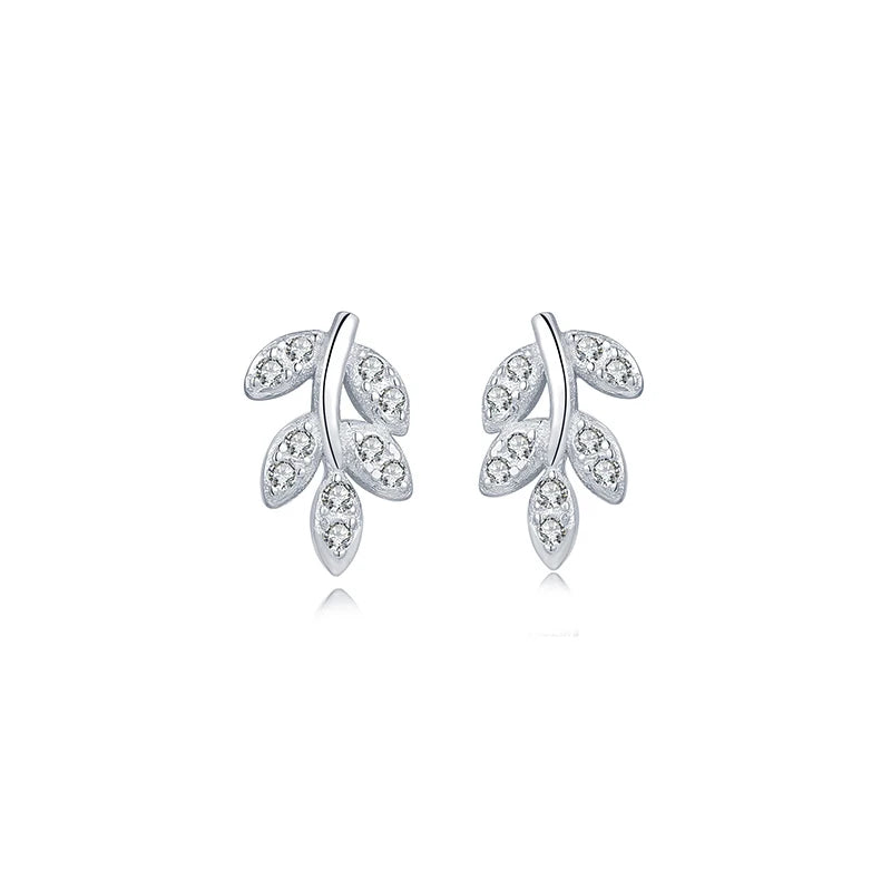 New Arrival S925 Sterling Silver Ladies Earrings Silver Earrings Gold Plated Earring